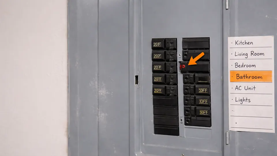 Lesson thumbnail: How to reset a breaker
