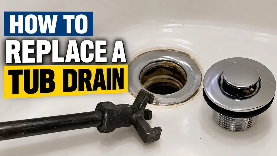 Lesson thumbnail: How To Replace A Tub Drain