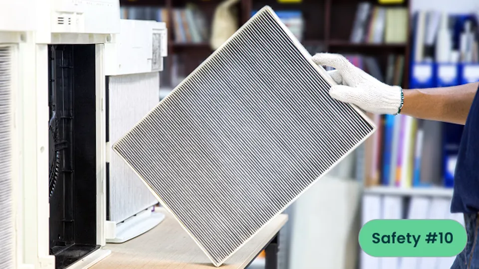 Lesson thumbnail: HVAC Safety: Filters & Condensation