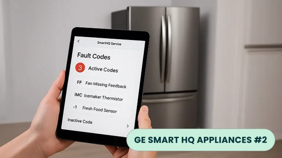 Lesson thumbnail: GE SmartHQ: Diagnosing Fridge Cooling Issues